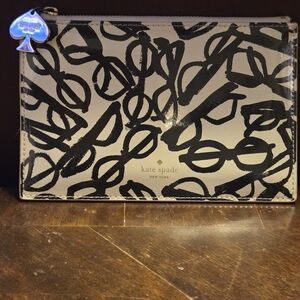 Kate Spade Abstract Black and Cream Design